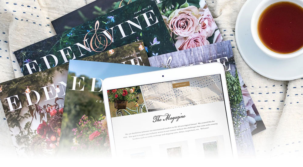 Eden & Vine Issue 01 Digital Edition Eden and Vine